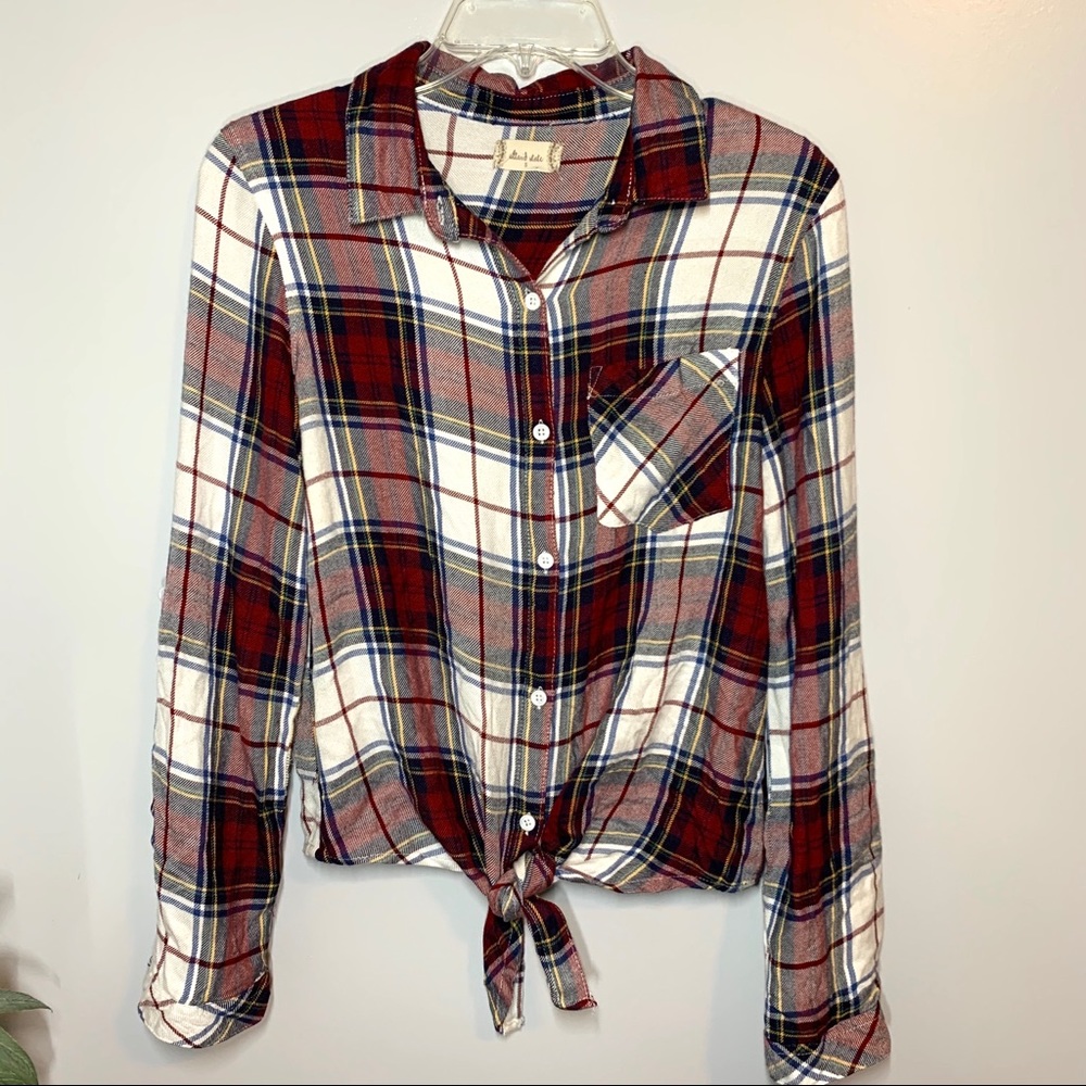 Altar’d State | Tie Front Top